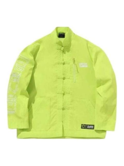 Li-Ning Li-Ning x XLARGE BadFive Graphic Loose Fit Jacket 'Neon Green' AFDP491