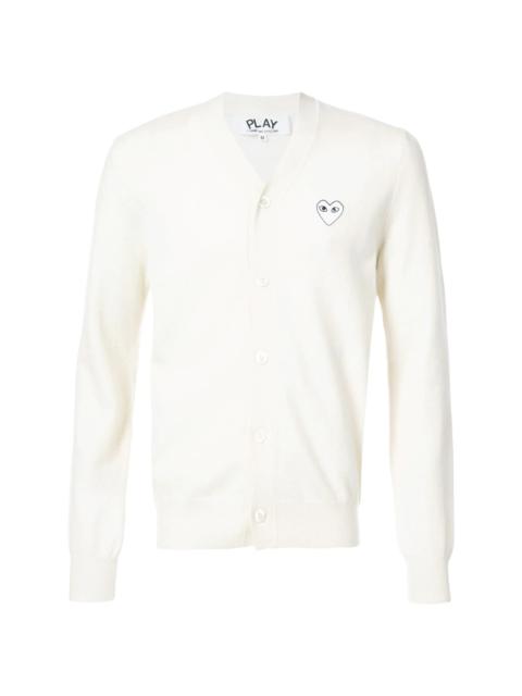 Comme des Garçons PLAY cardigan with white heart