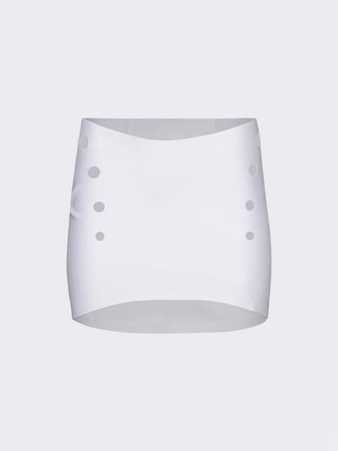 Jean Paul Gaultier Cyber Perforated Mini Skirt