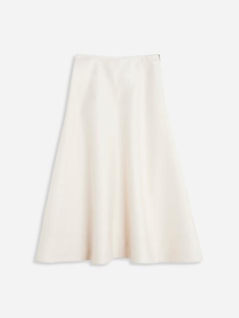 Lanvin FLARE MAXI SKIRT IN WOOL AND SILK