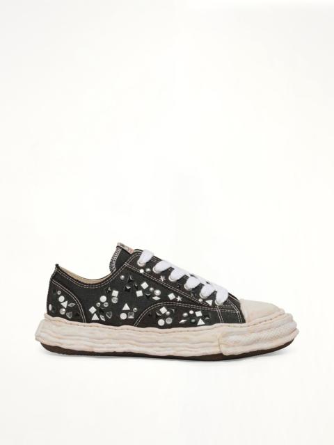 Maison MIHARAYASUHIRO Peterson 23 OG Embelished Sneaker in Black