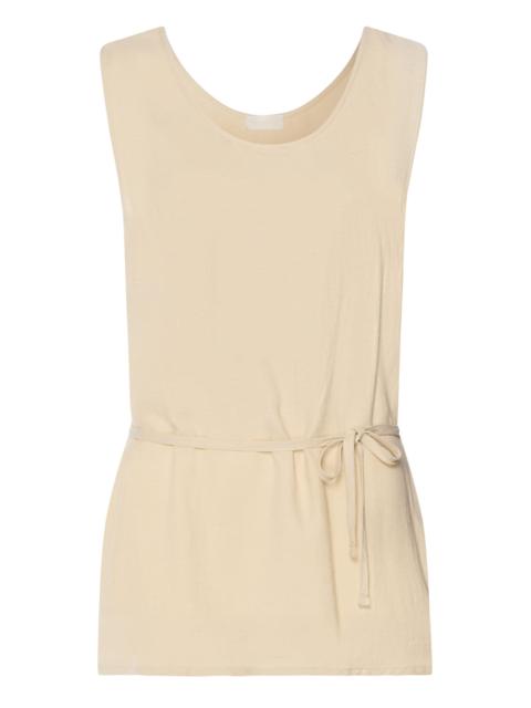 HANRO Urban Casuals Linen Blend Woven Tank Top