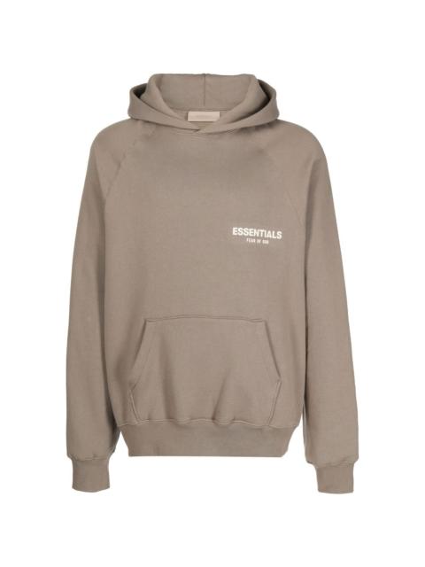 logo-print long-sleeve hoodie