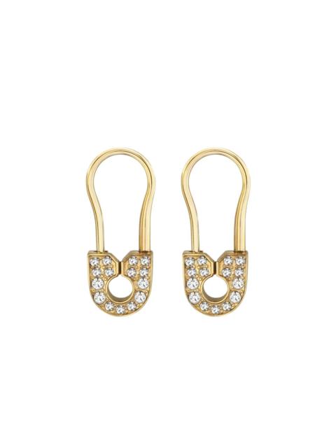 PHILIPP PLEIN Plein Safety Pin earrings