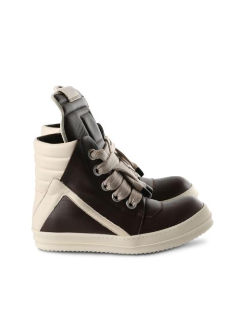 Rick Owens Jumbolace Geobasket high-top sneakers