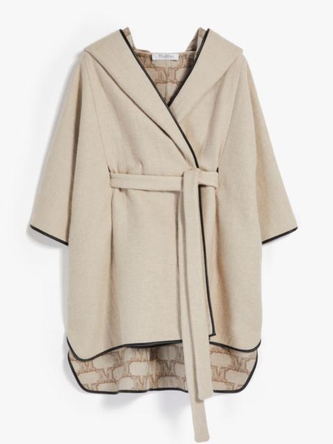 RESEDA Wool and cashmere cape