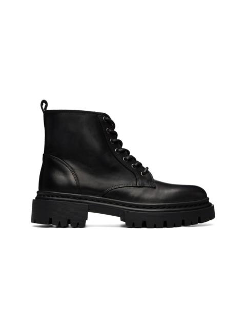 STAUD Black Henry Combat Boots