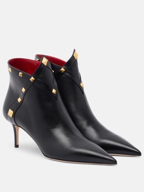 Valentino Studdy leather ankle boots