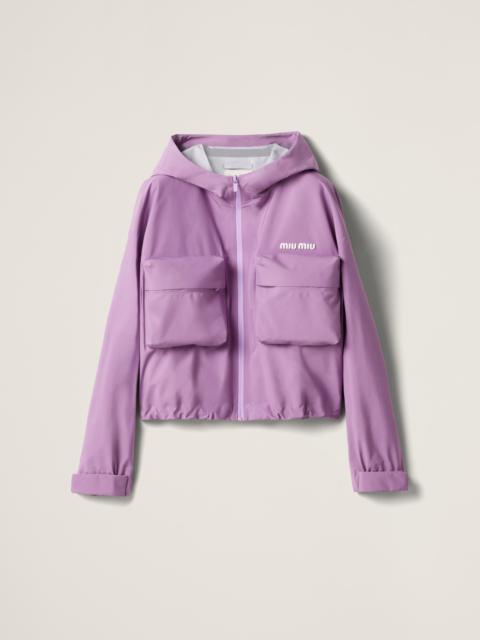 Miu Miu Tec canvas blouson