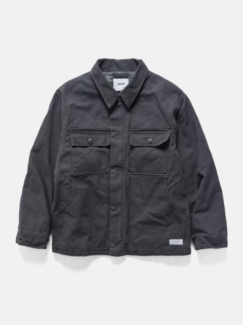 WTAPS MICH / Jacket . Cotton. CNVS Charcoal