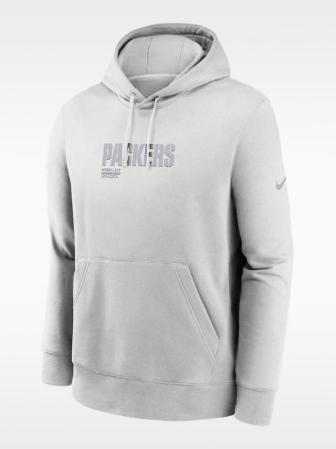 Nike Green Bay Packers Slot Receiver Club Men's Nike NFL Pullover Hoodie
