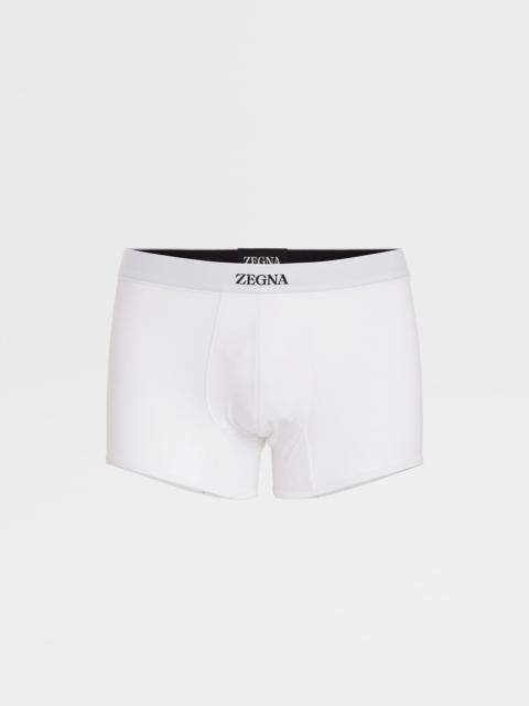 WHITE COTTON TRUNKS