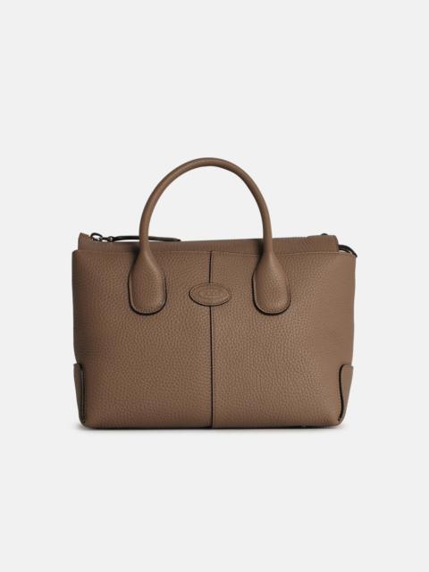 'DI BAG' SMALL BEIGE LEATHER BAG