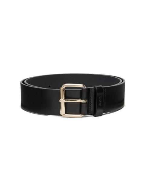 A.P.C. Black 'La Ceinture' Large Belt