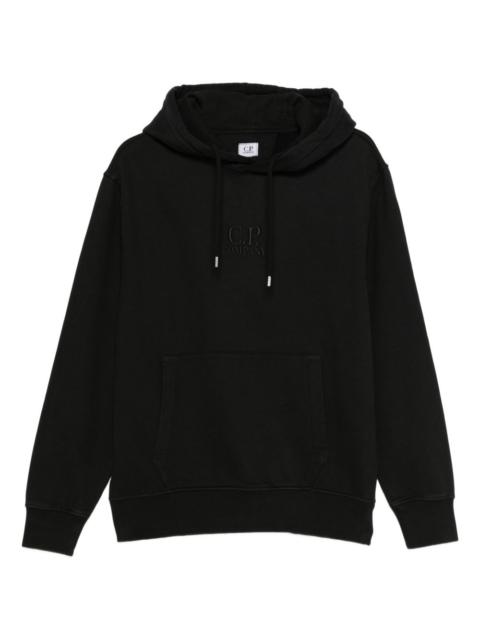 C.P. Company logo-embroidered hoodie