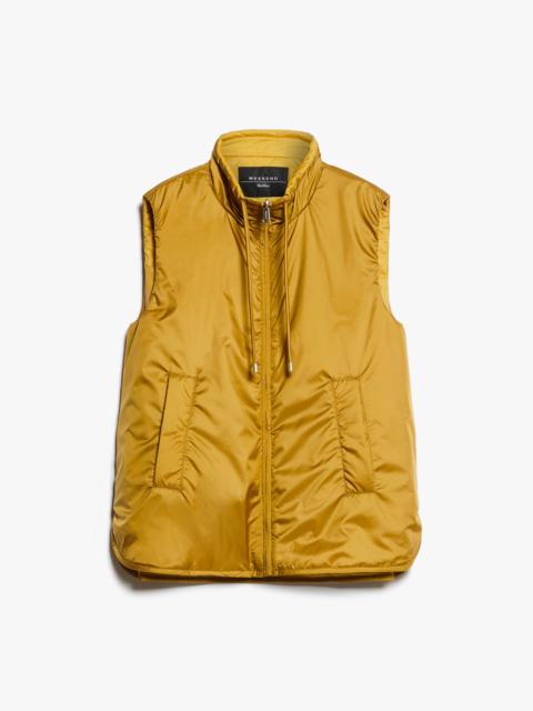 WEEKEND Max Mara YORO Reversible water-repellent canvas gilet