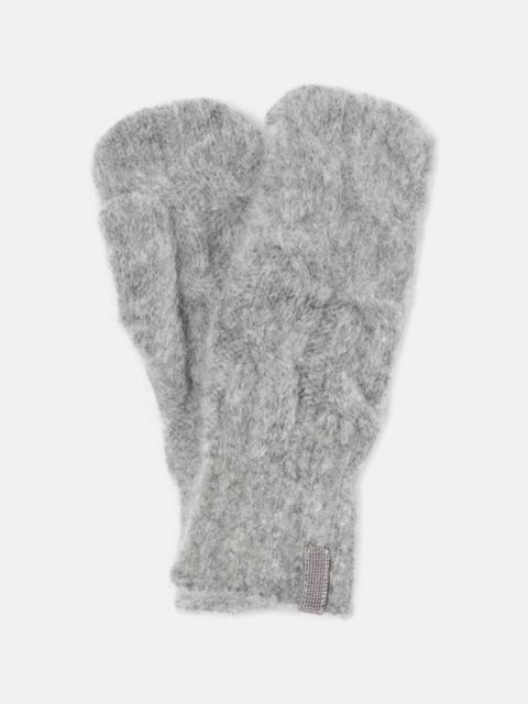 Brunello Cucinelli Mohair and wool gloves