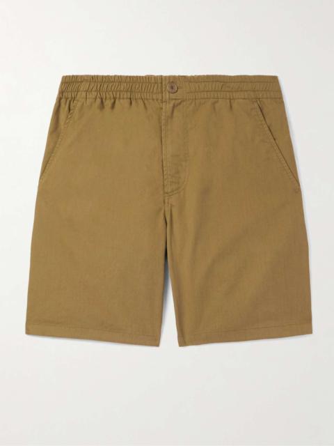 A.P.C. Norris Straight-Leg Cotton-Twill Shorts