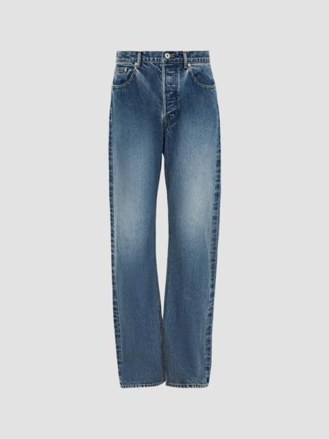 JW Anderson Men's Straight Leg Jeans - Blue