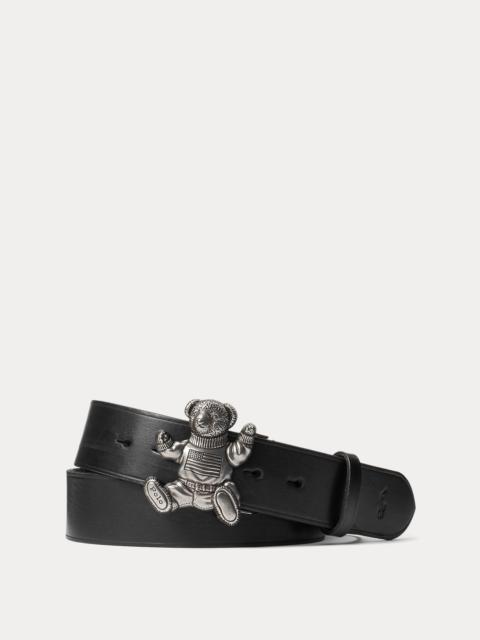Polo Ralph Lauren Polo Bear Leather Belt