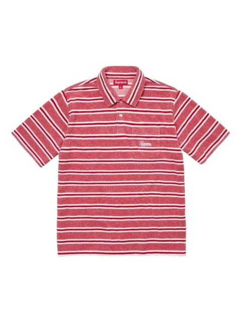 トップス Supreme Thrasher Stripe Polo L Supreme Thrasher Stripe Polo (FW21) - $98