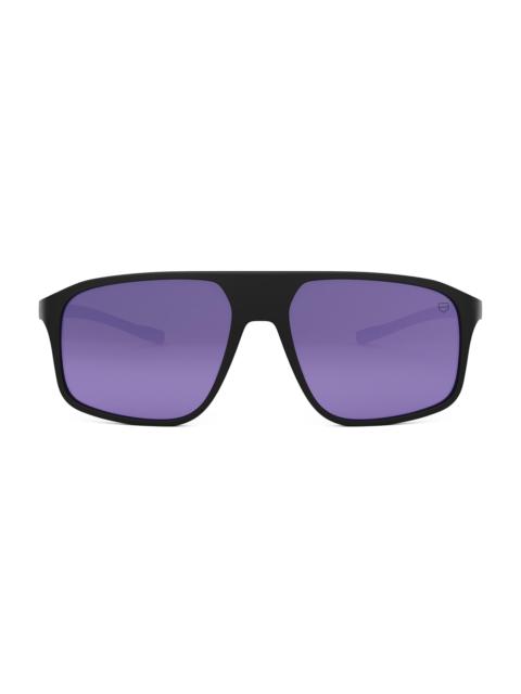 TAG Heuer Men's Bolide 59MM Geometric Sunglasses - Matte Black Purple