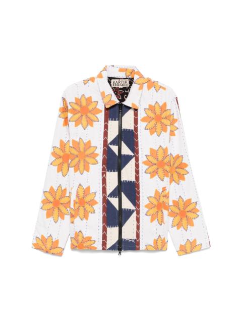 KARTIK RESEARCH Rangoli-embroidered jacket