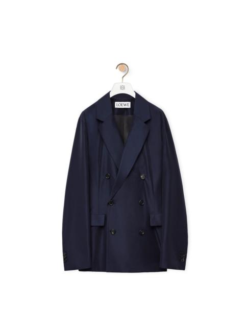 Loewe Double-breasted jacket in technical wool