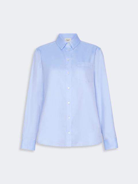 WEEKEND Max Mara COBALTO Cotton Oxford shirt - LIGHT BLUE