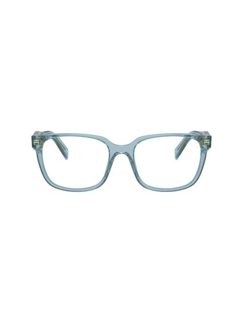 square-frame glasses