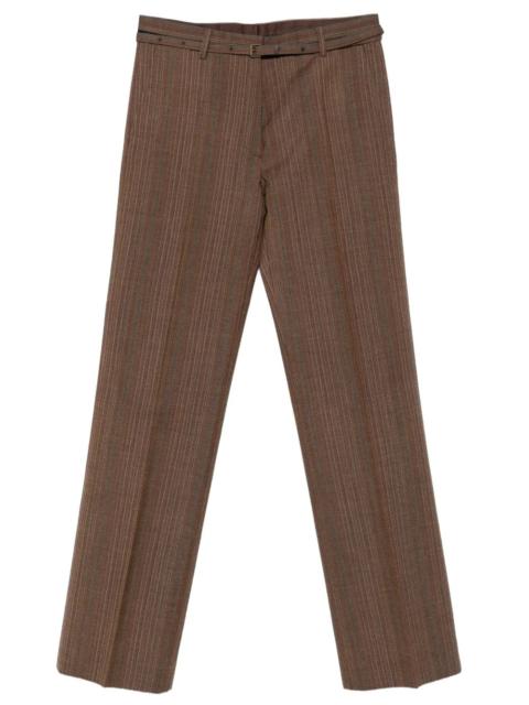 Dries Van Noten Trousers with a fitted and slightly flared silhouette