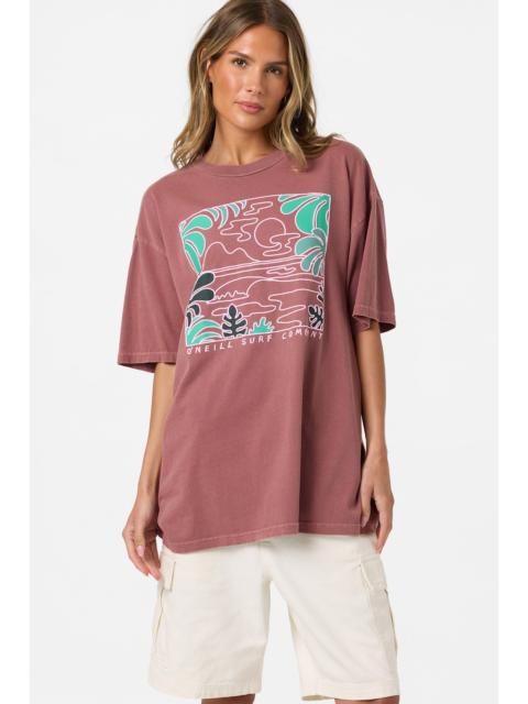 O'Neill O'Riginals Scape Oversized Tee