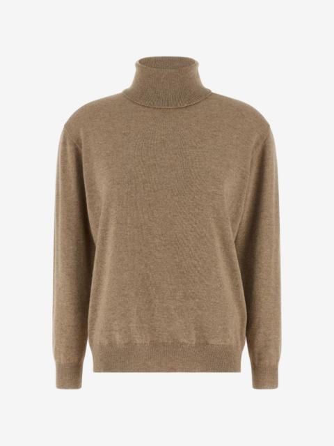 Brunello Cucinelli cashmere roll-neck sweater