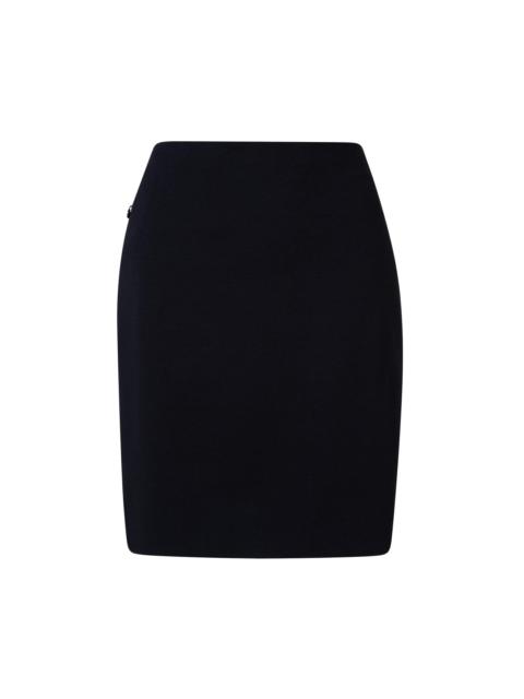 AKRIS Jersey Pencil Skirt - Black