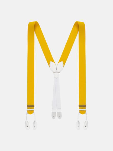 J. PRESS MADE-IN-ENGLAND GOLD WOOL BOXCLOTH BRACES