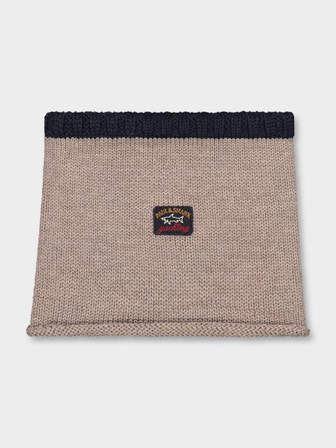 Paul & Shark Wool Neck warmer with cotton lining