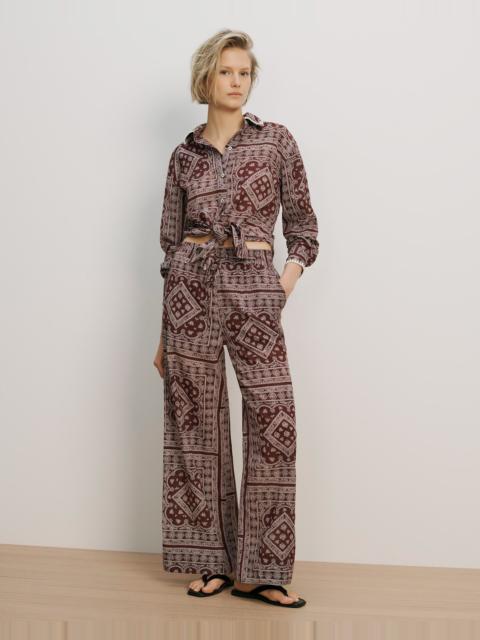 VERONICA BEARD SYLVESTER WIDE-LEG PANT