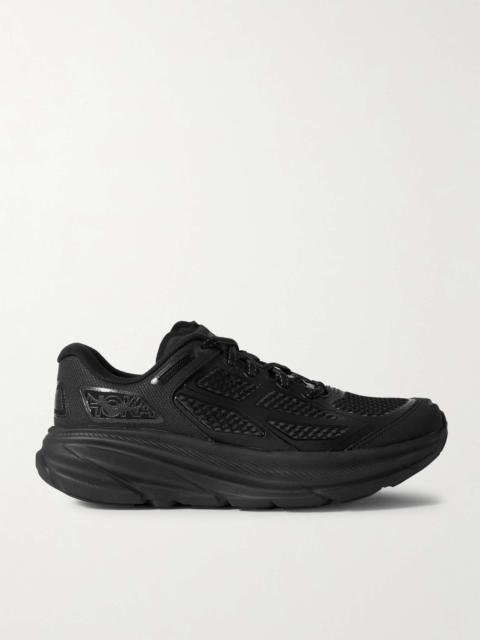 HOKA ONE ONE Clifton One9 Rubber-Trimmed Mesh Sneakers