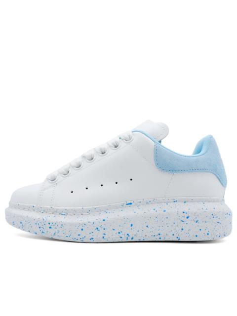 Alexander McQueen (WMNS) Alexander McQueen Larry Oversized Low-Top Sneakers 'White Sky Blue' 708068WICG78973