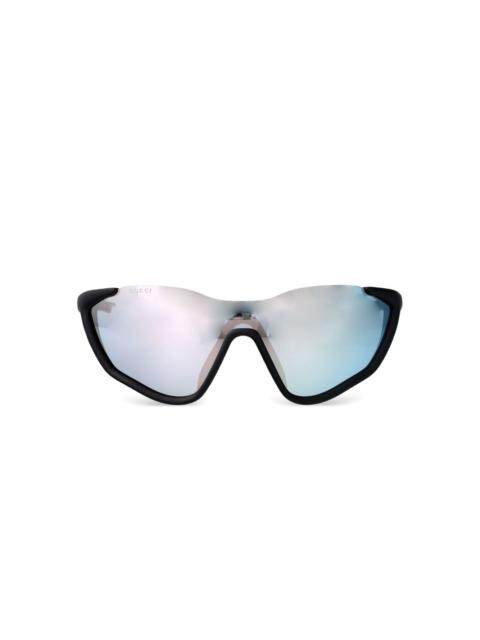 GUCCI mask-shaped sunglasses