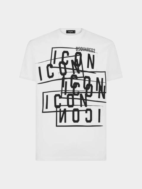 DSQUARED2 ICON STAMPS COOL FIT T-SHIRT