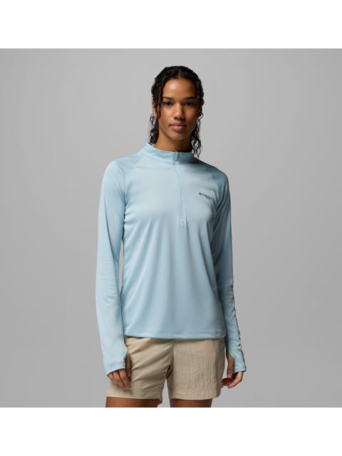 Columbia Women's PFG Tidal Tee Quarter Zip Long Sleeve Shirt