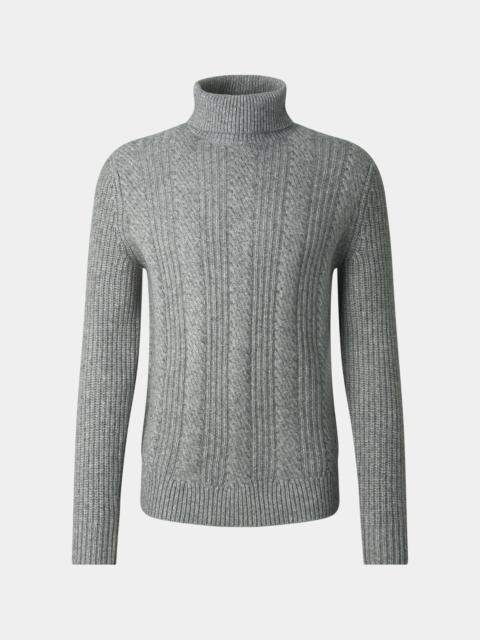 BOGNER Eros Yak Pullover in Gray