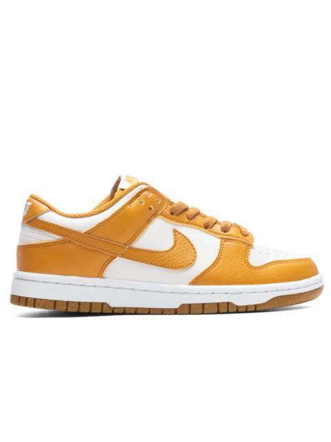 Nike NIKE WOMEN'S NEXT NATURE DUNK LOW - PHANTOM/GOLD SUEDE/WHITE