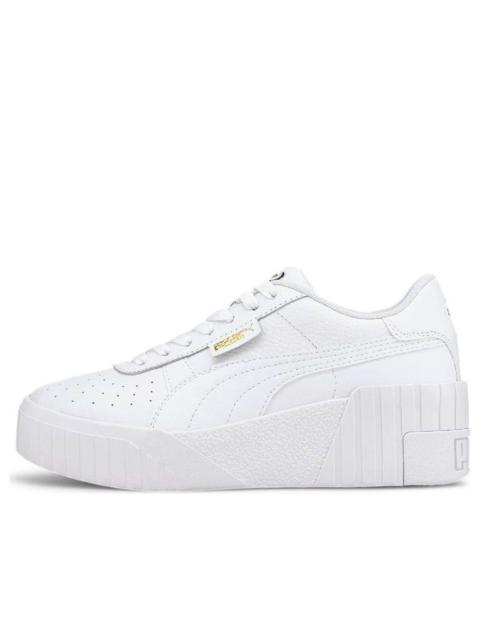 (WMNS) PUMA Cali Wedge 'Triple White' 373438-01