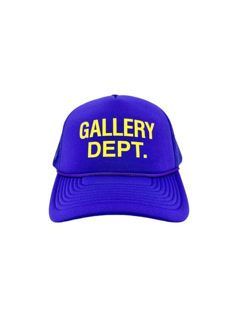 GALLERY DEPT. Logo Trucker Hat "Purple" GD064