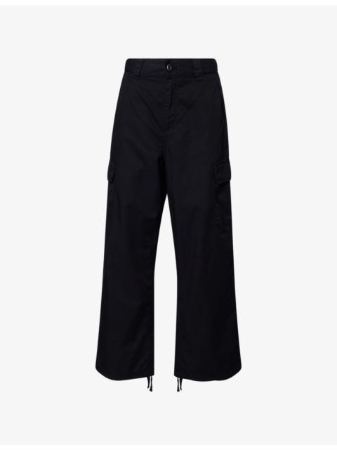 Carhartt Kingston Logo-Patch Cotton Cargo Trousers