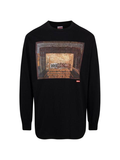 Tシャツ・カットソー FW19 Supreme Martin Wong Supreme Attorney Street L/S Tee Supreme Martin Wong Attorney Street L S Tee (FW19) - $58