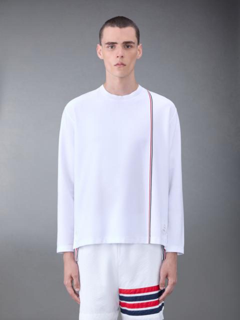 Thom Browne RWB stripe cotton T-shirt