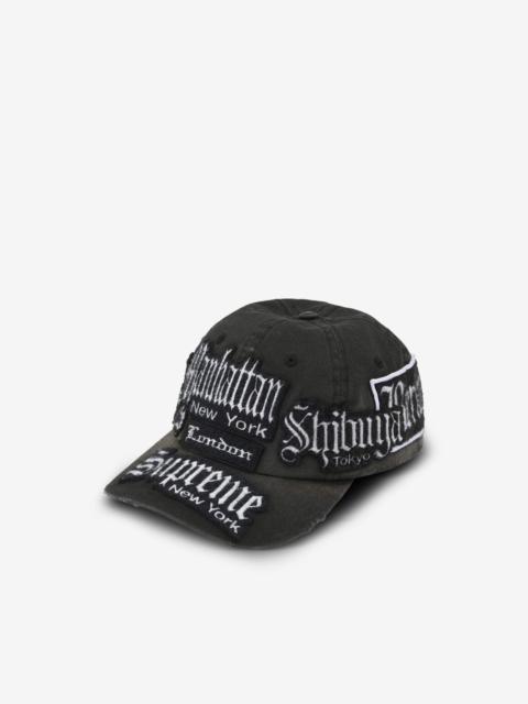 Supreme City Patches six-panel cap hat